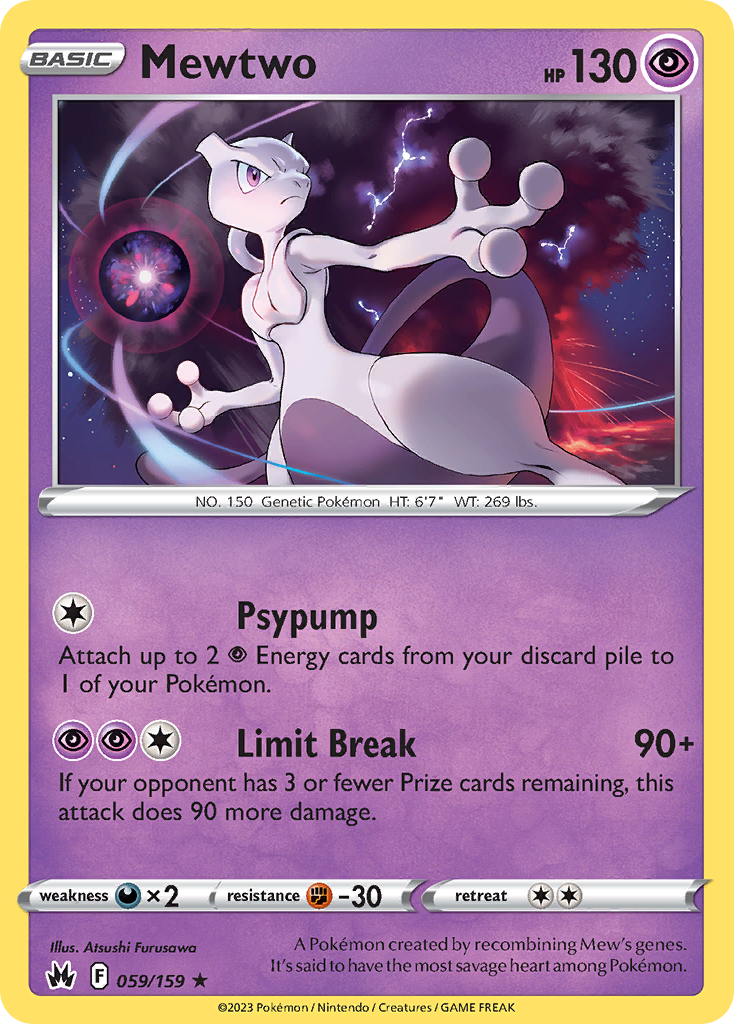 Mewtwo - 059/159 - EN Mewtwo - 059/159 - EN