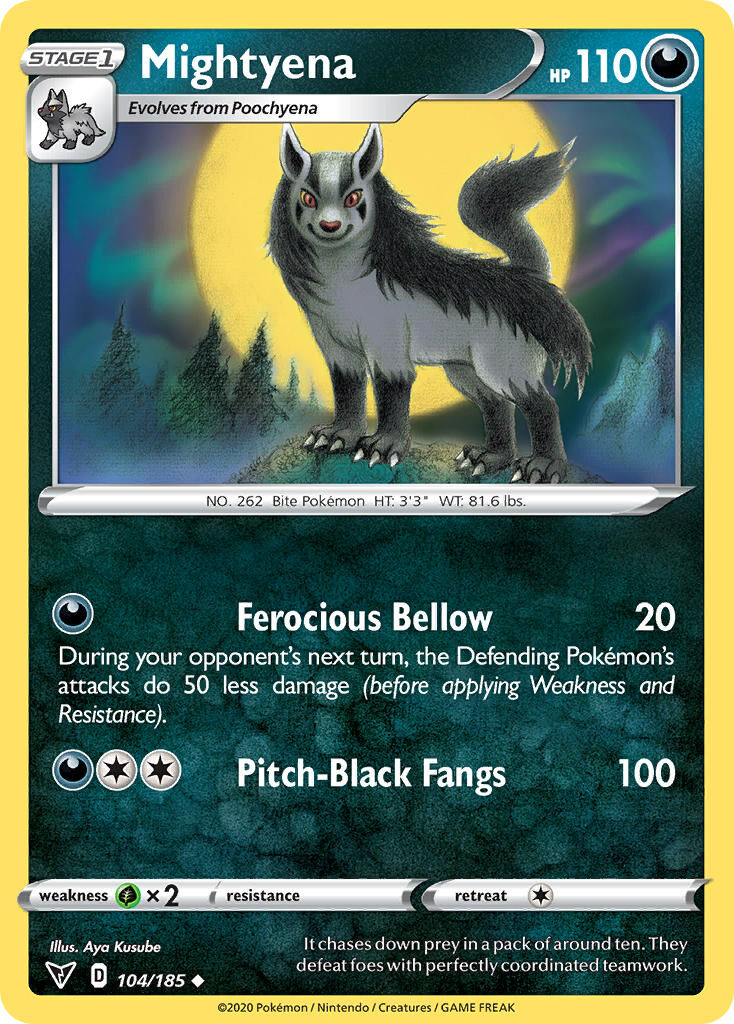 Mightyena - 104/185 - EN Mightyena - 104/185 - EN