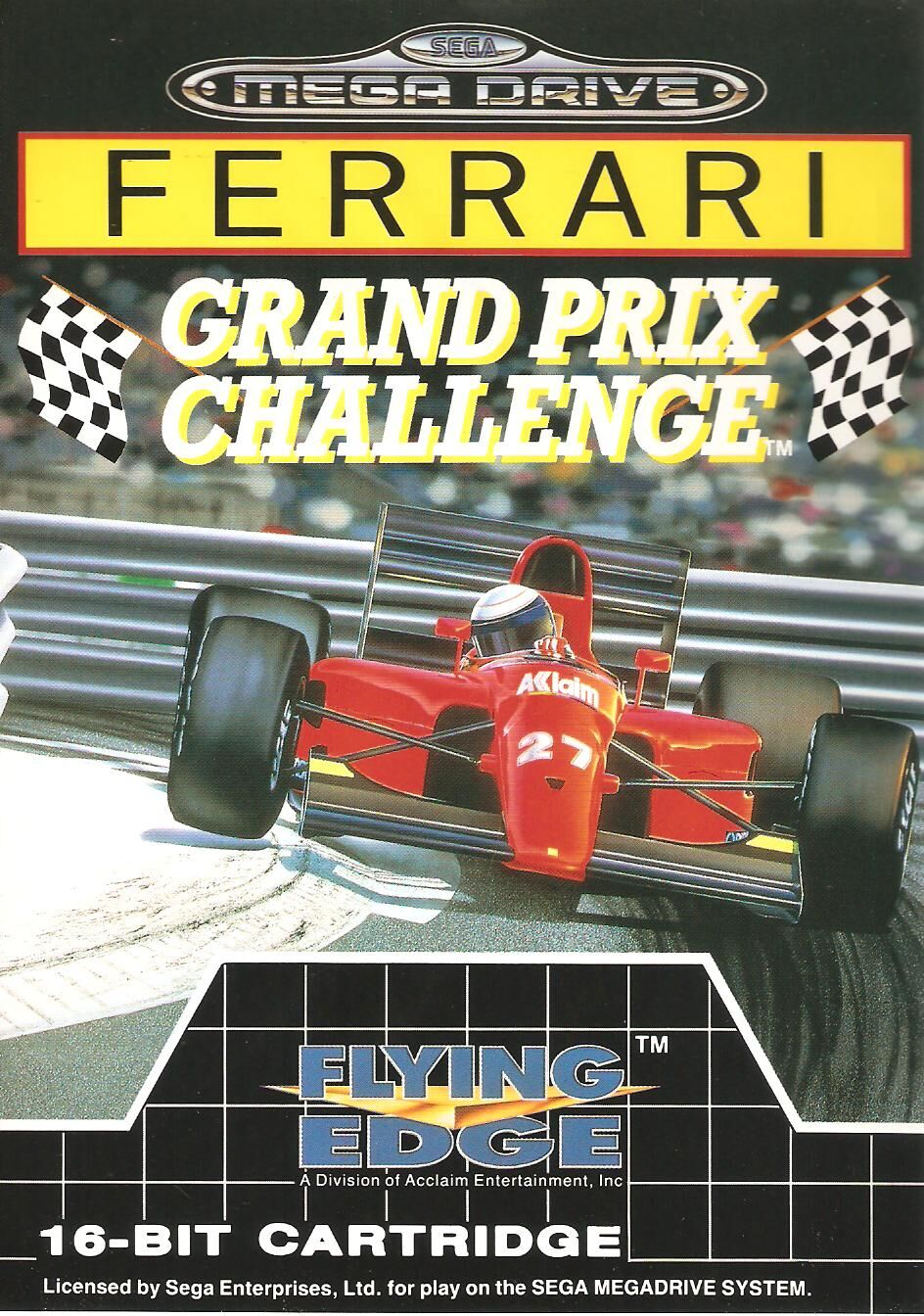 Ferrari Grand Prix Challenge - SEGA Mega Drive Ferrari Grand Prix Challenge - SEGA Mega Drive