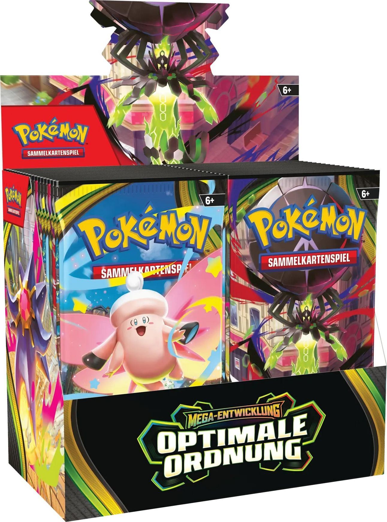 Pokémon TCG: Mega-Entwicklung (ME03) - Optimale Ordnung Booster Display (36) - DE Pokémon TCG: Mega-Entwicklung (ME03) - Optimale Ordnung Booster Display (36) - DE