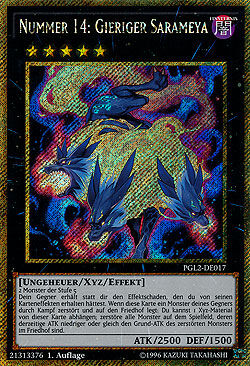 nummer_14_gieriger_sarameya Nummer 14: Gieriger Sarameya - Yu-Gi-Oh!