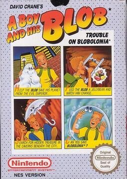 A Boy and His Blob Trouble on Blobolonia - NES A Boy and His Blob Trouble on Blobolonia - NES