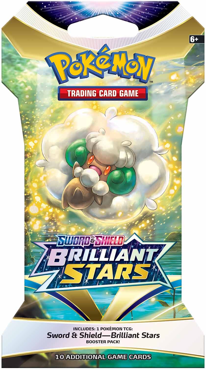 Pokémon Sword & Shield Brilliant Stars Sleeved Booster - EN