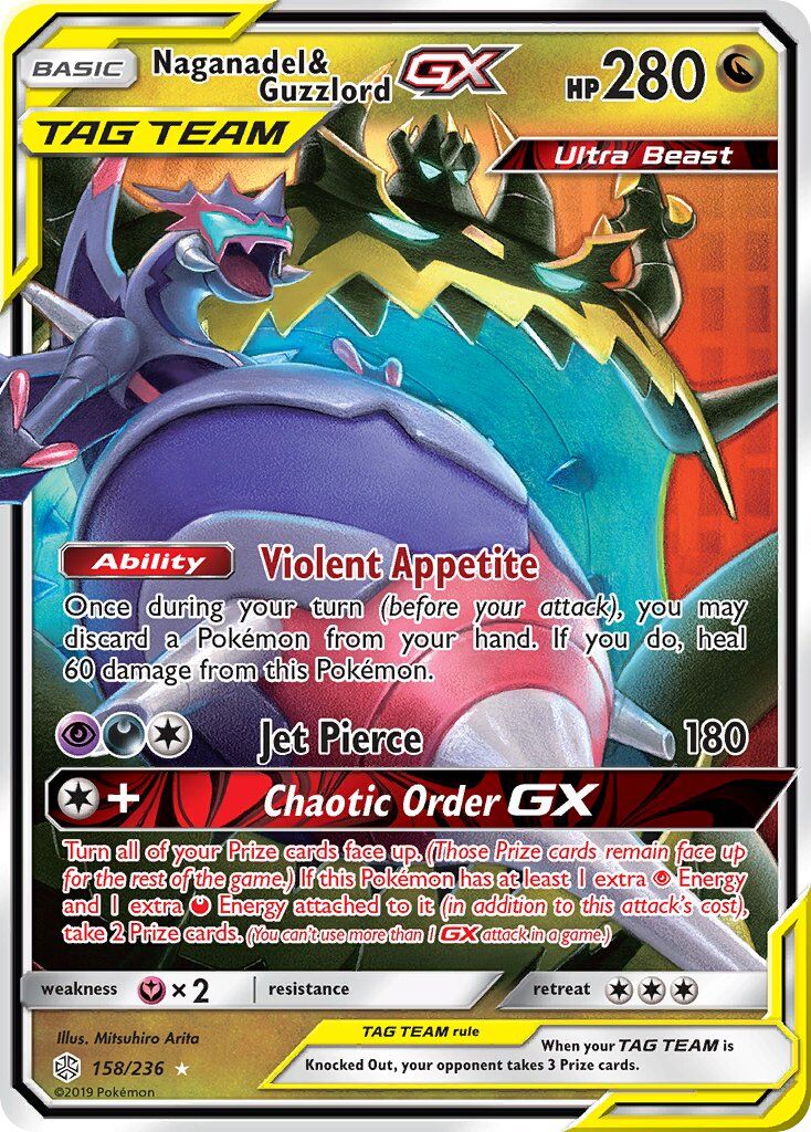 Naganadel & Guzzlord-GX - 158/236 - EN Naganadel & Guzzlord-GX - 158/236 - EN