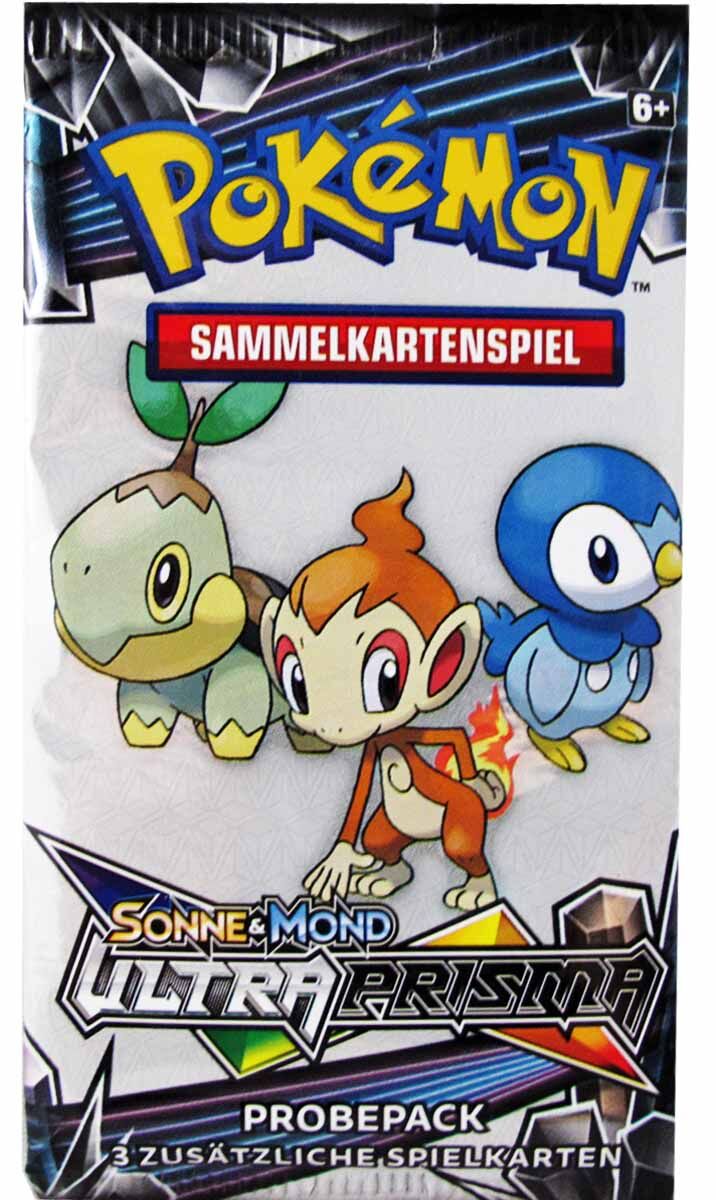 Pokémon Sun & Moon Ultra Prism Sampling Pack Booster - DE Pokémon Sun & Moon Ultra Prism Sampling Pack Booster - DE