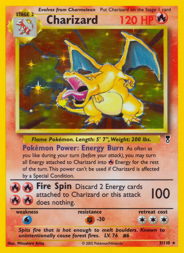 Charizard - 3/110 - Holo Rare - EN Charizard - 3/110 - Holo Rare - EN