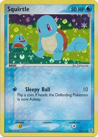 Squirtle - 82/112 - Reverse Holo - EN Squirtle - 82/112 - Reverse Holo - EN