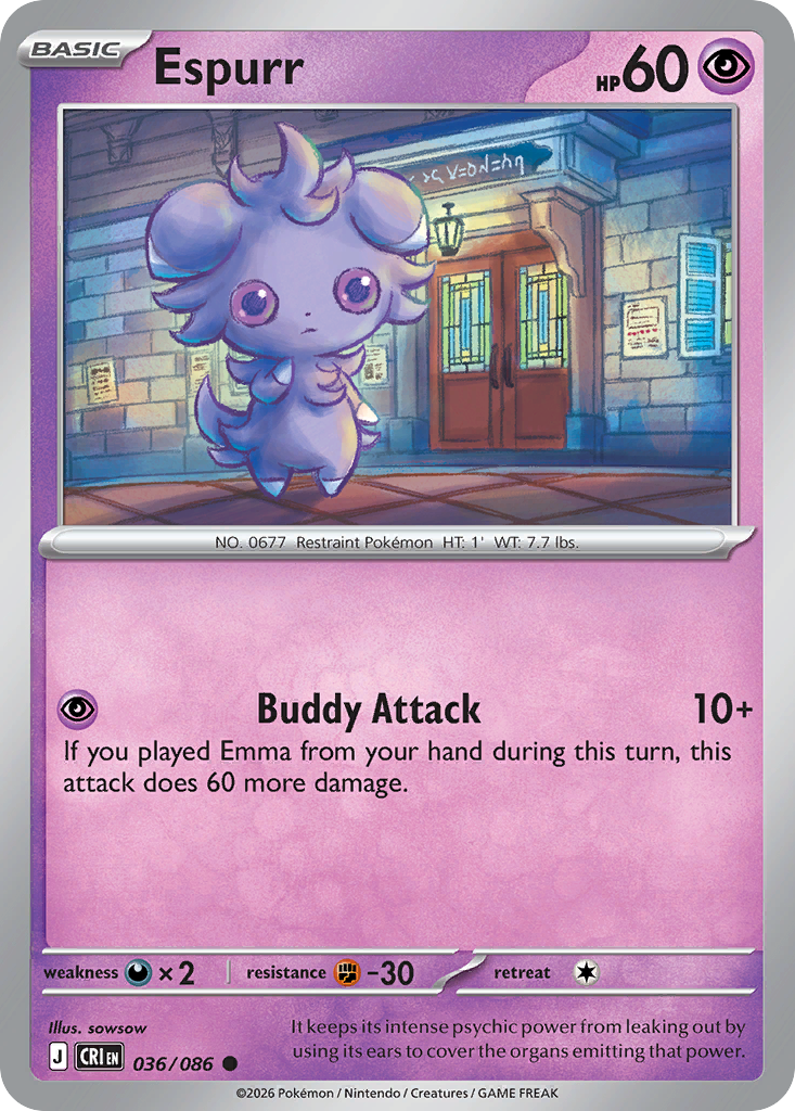 Espurr - 036/086 - EN Espurr - 036/086 - EN