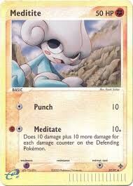 Meditite - 37/97 - Reverse Holo - EN Meditite - 37/97 - Reverse Holo - EN