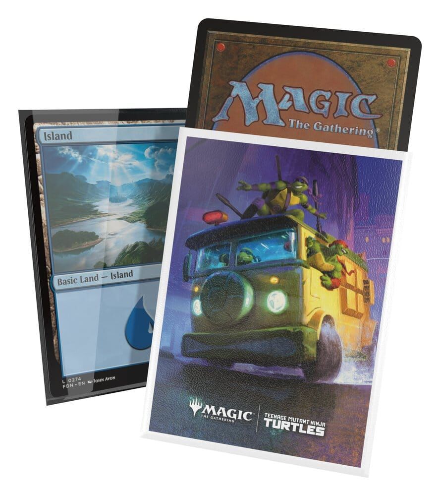 Ultimate Guard Art Sleeves Magic: The Gathering | Teenage Mutant Ninja Turtles - Turtle Van (100)