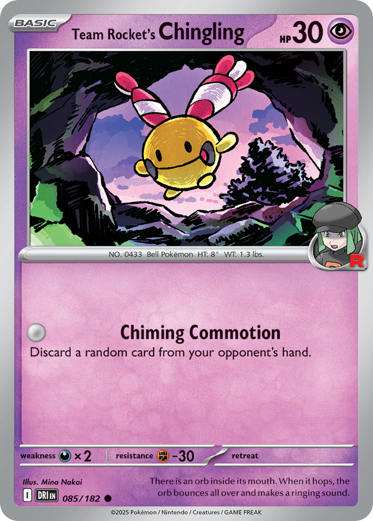 Team Rocket’s Chingling - 085/182 - EN