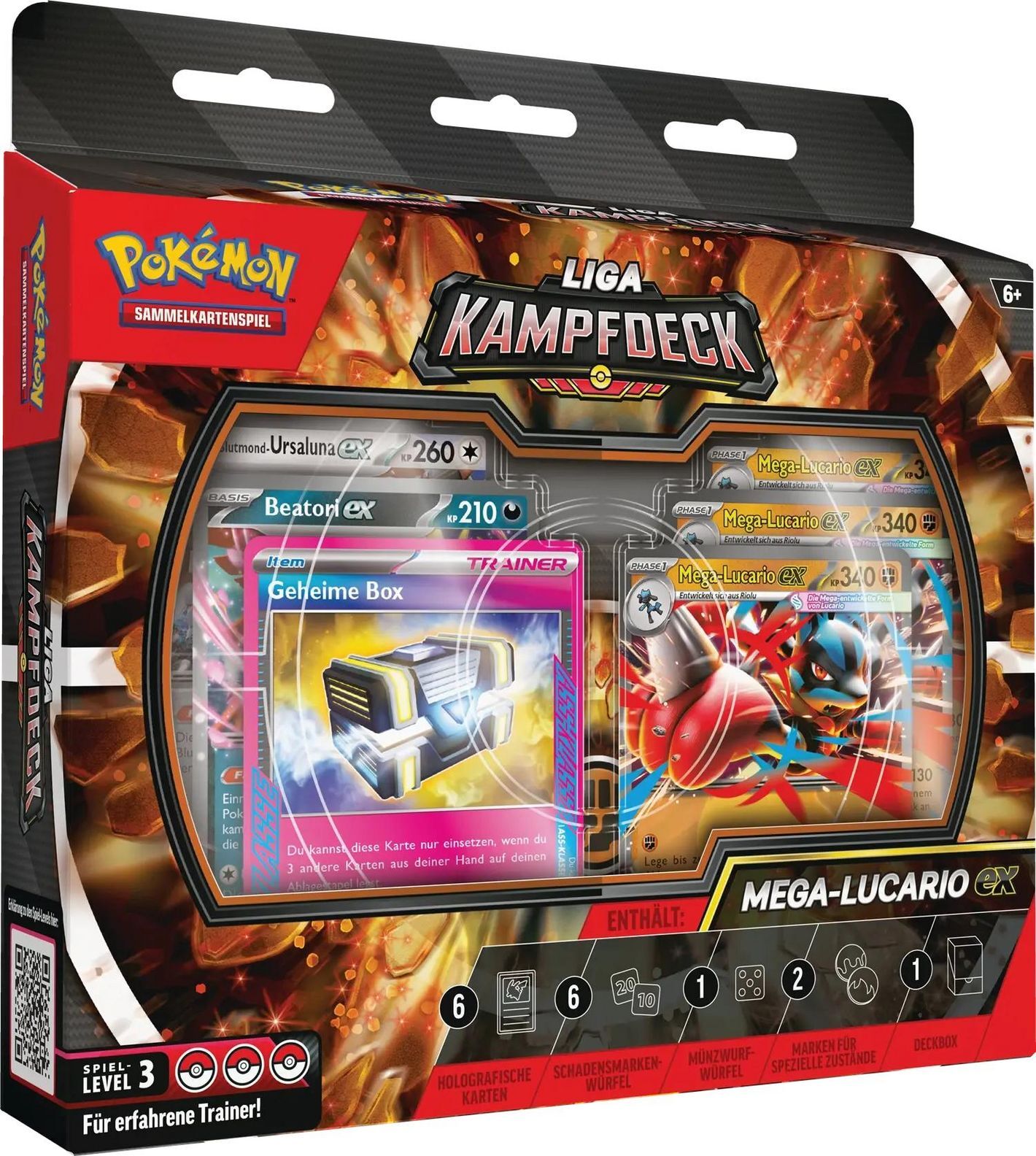 Pokémon Mega-Lucario ex Liga Kampfdeck - DE Pokémon Mega-Lucario ex Liga Kampfdeck - DE