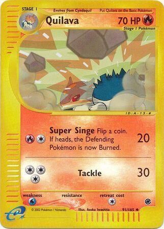 Quilava - 91/165 - Reverse Holo - EN Quilava - 91/165 - Reverse Holo - EN