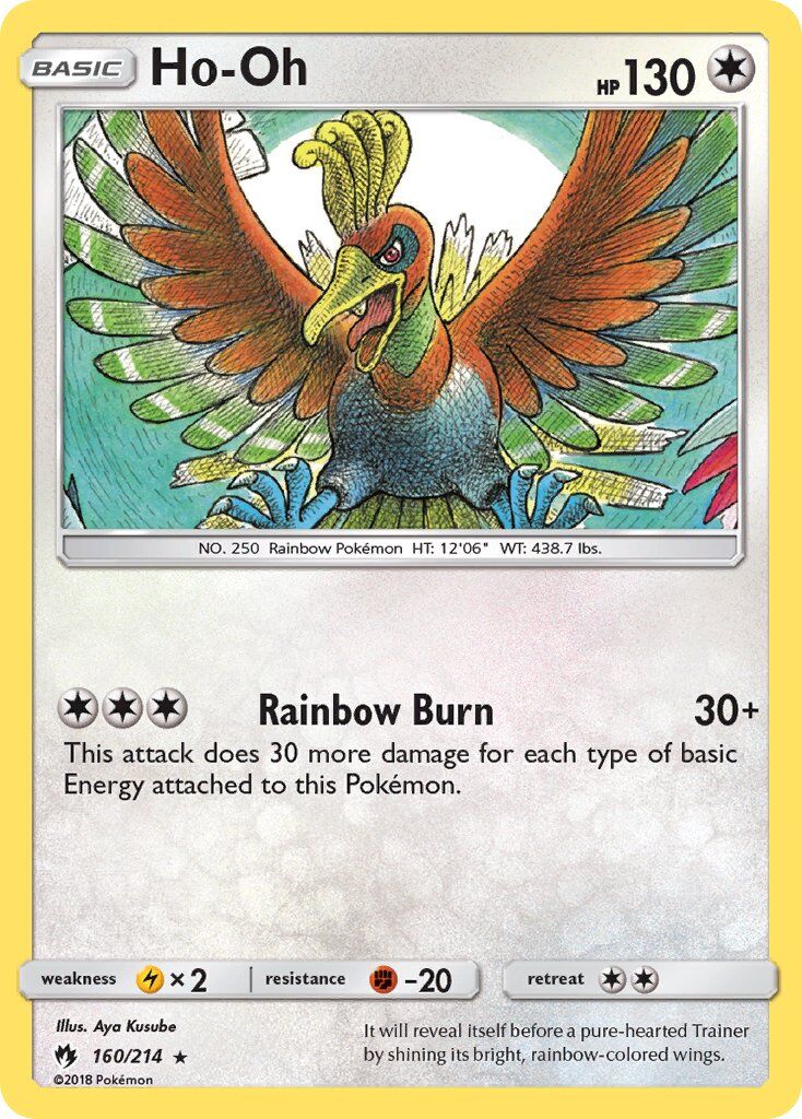 Ho-Oh - 160/214 - EN Ho-Oh - 160/214 - EN