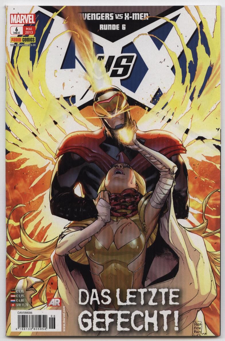 Avengers vs X-Men AVX #1-6 komplett