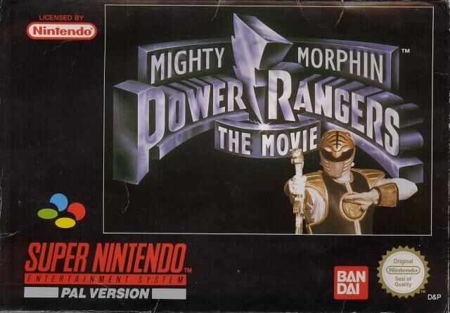 Mighty Morphin Power Rangers The Movie - SNES • Amazingtoys.ch