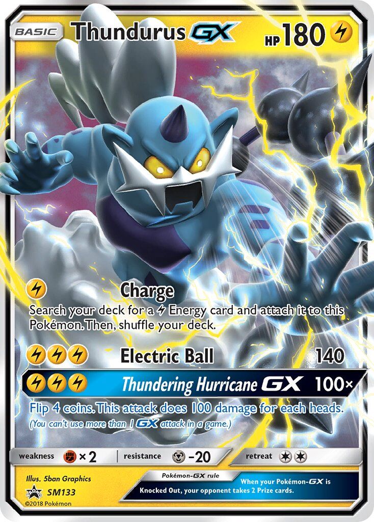 Thundurus-GX - SM133/SM133 - EN