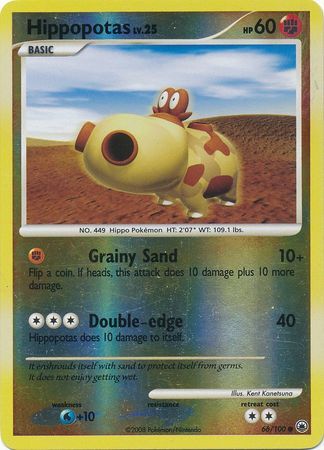 Hippopotas - 66/100 - Reverse Holo - EN
