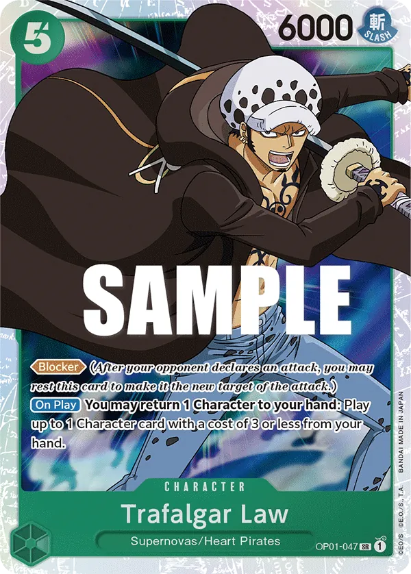 Trafalgar Law - OP01-047 Trafalgar Law - OP01-047