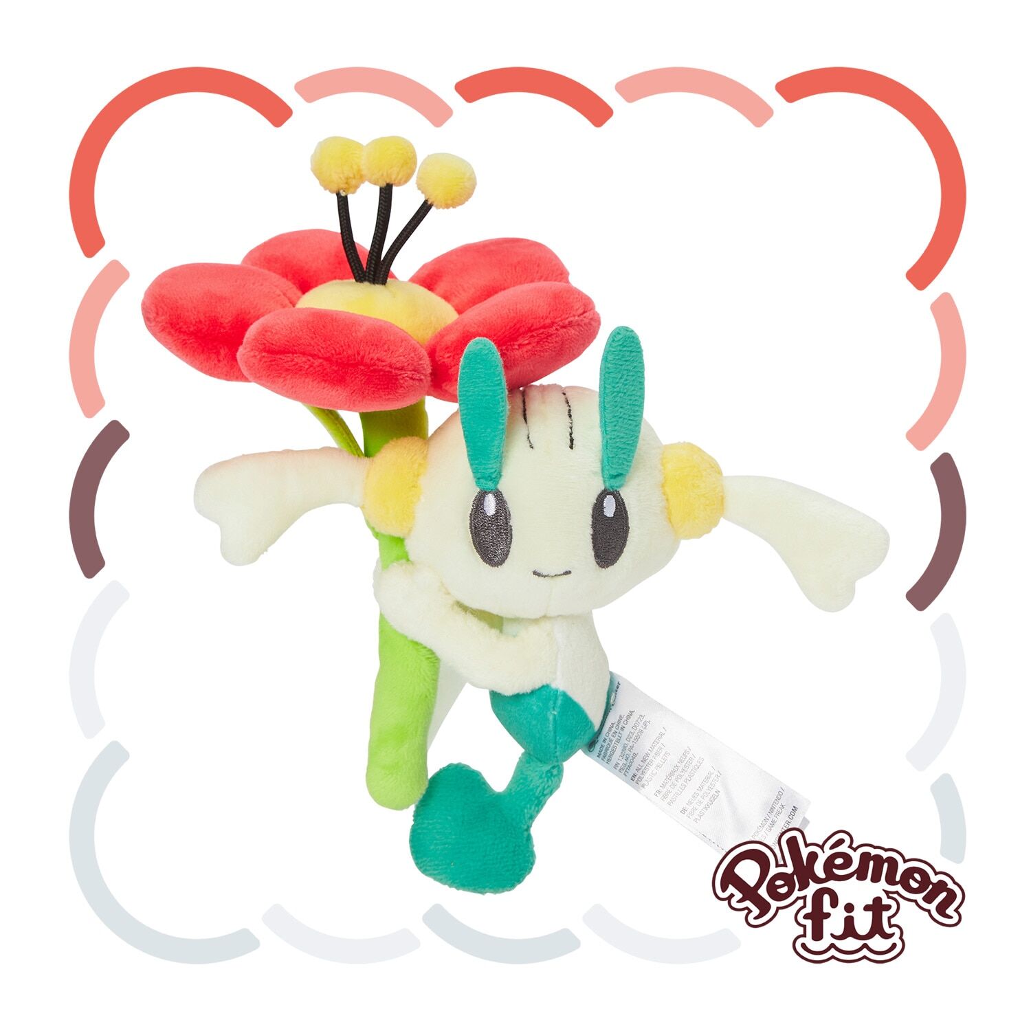 Flabébé Sitting Cuties Plush - 18 cm