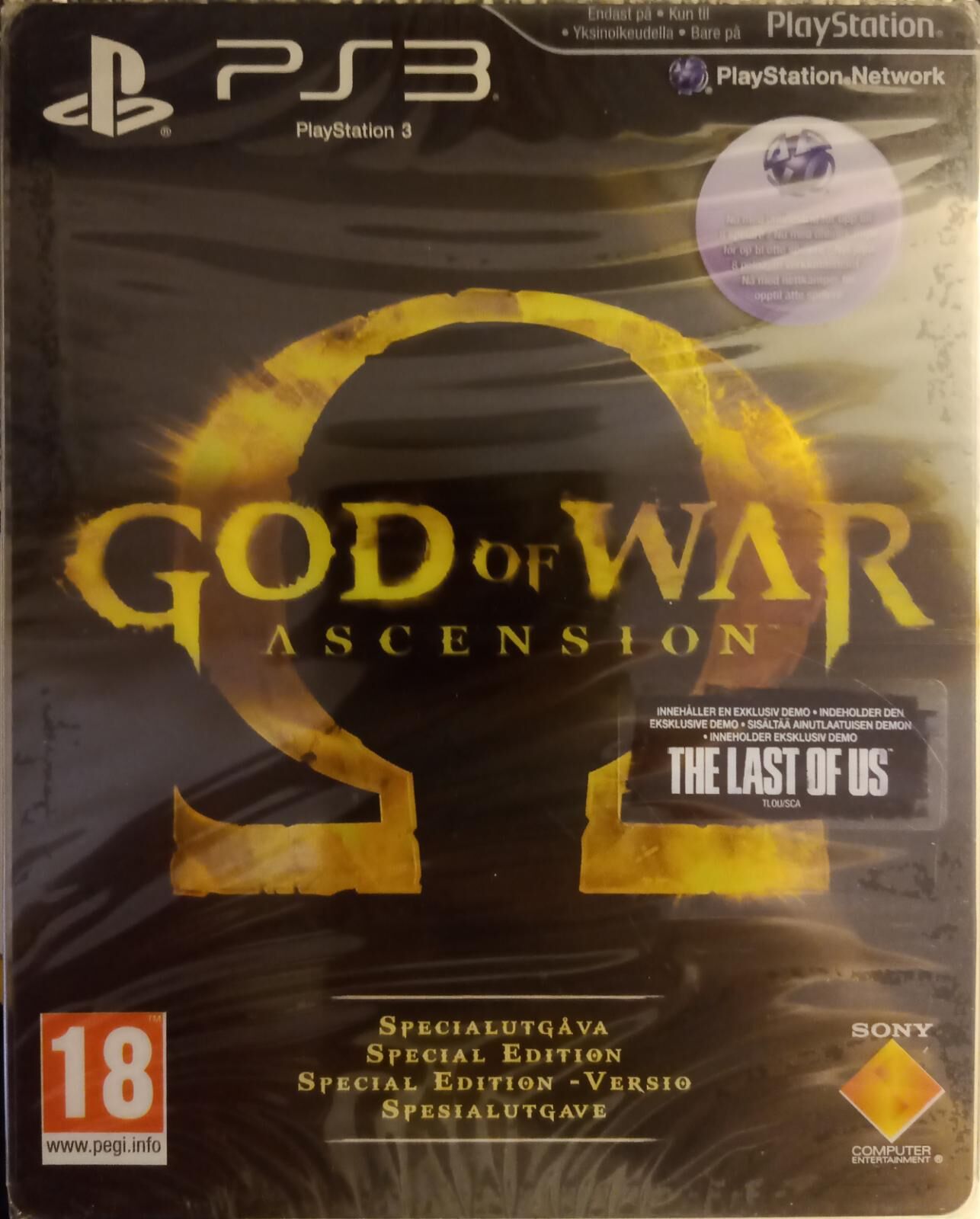 God of War Ascension [Special Edition] - OVP - PS3 - DE