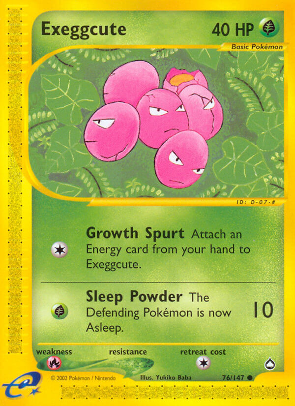 Exeggcute - 76/147 - EN Exeggcute - 76/147 - EN