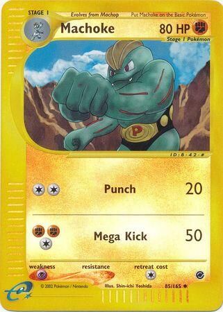 Machoke - 85/165 - Reverse Holo - EN