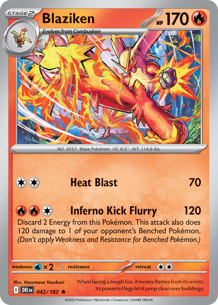 Blaziken - 042/182 - EN