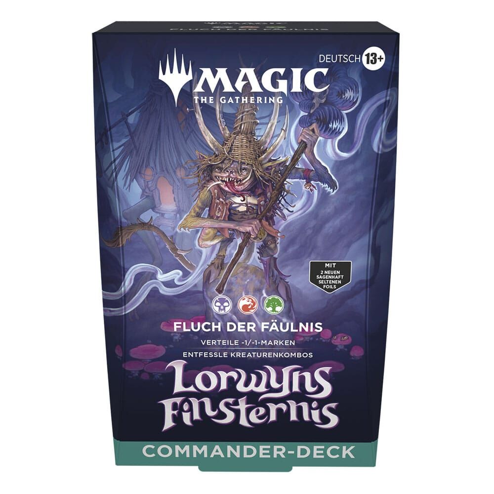 Lorwyns Finsternis Commander-Deck Fluch der Fäulnis - Magic the Gathering - DE Lorwyns Finsternis Commander-Deck Fluch der Fäulnis - Magic the Gathering - DE