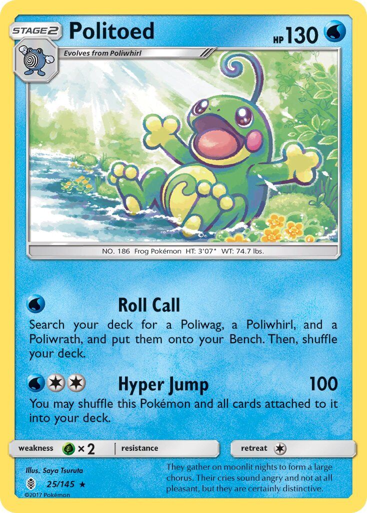 Politoed - 25/145 - EN