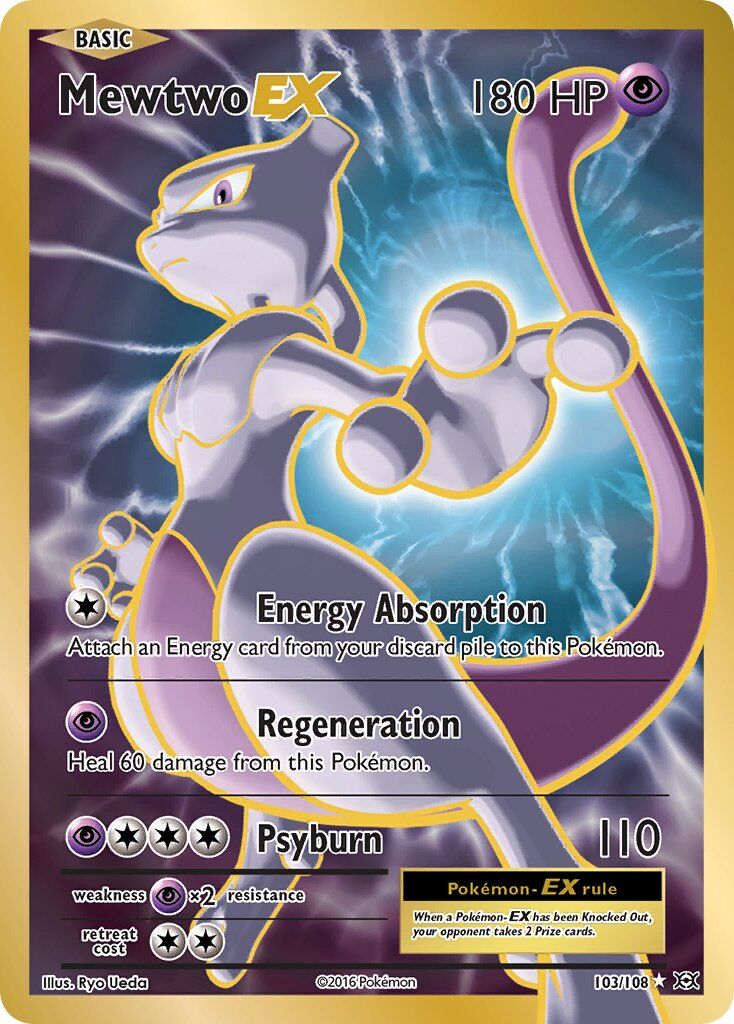 Mewtwo-EX - 103/108 - EN