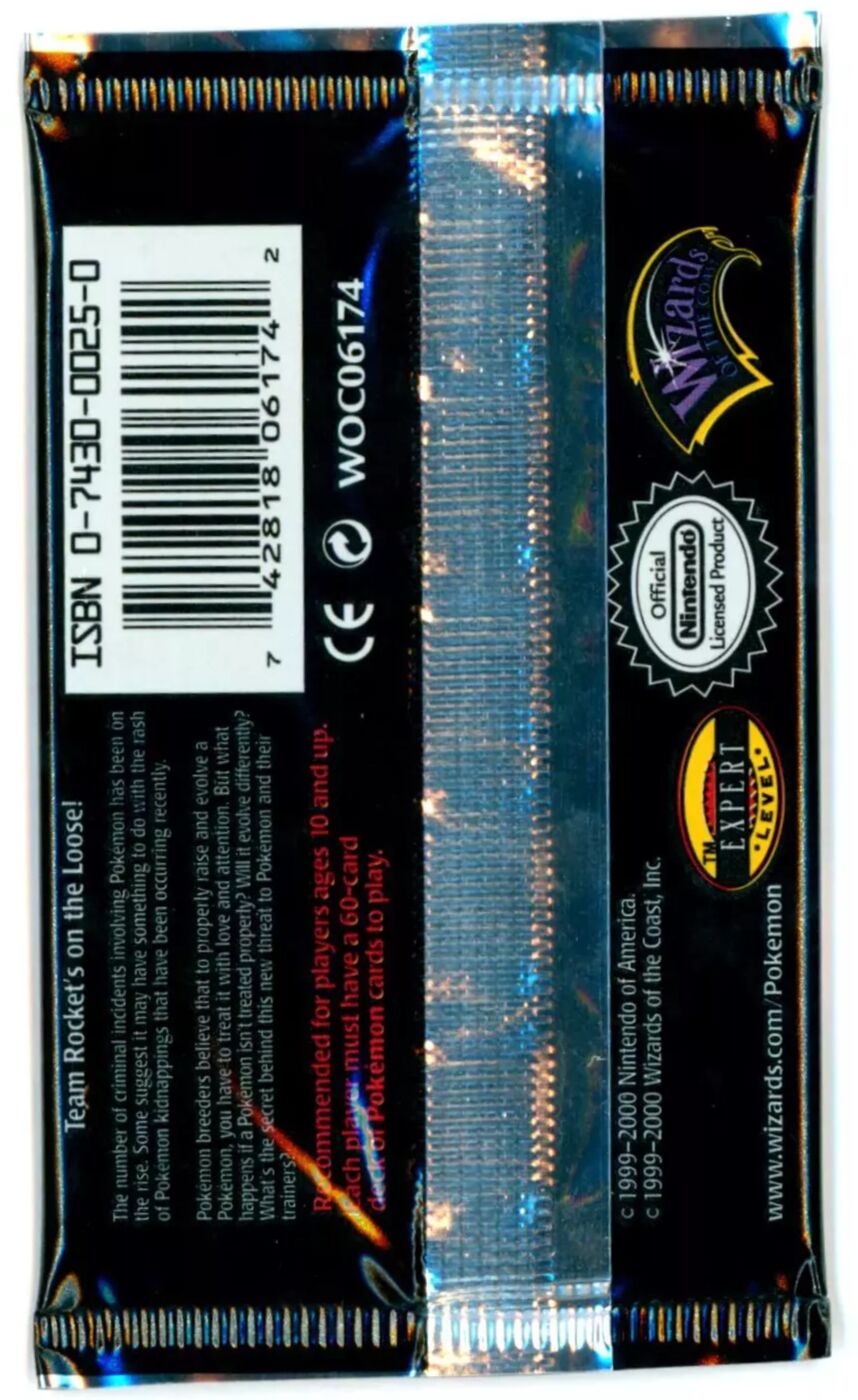 Pokémon Team Rocket 1st Edition Booster Sealed - EN