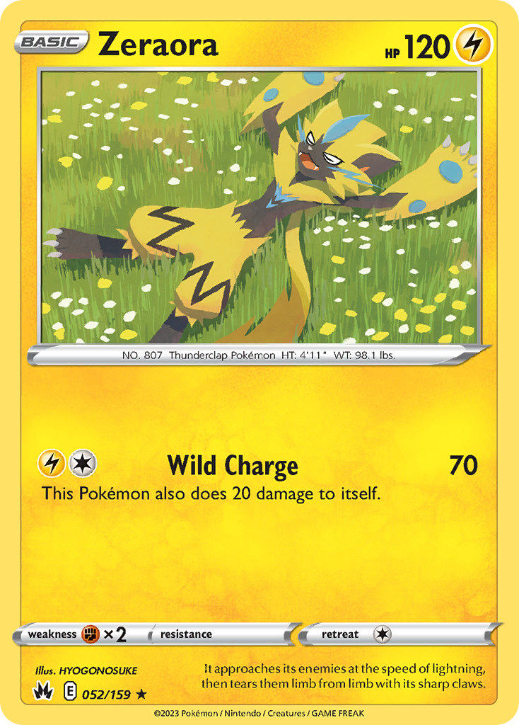 Zeraora - 052/159 - EN Zeraora - 052/159 - EN