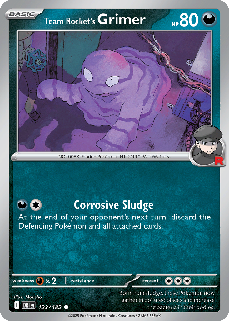 Team Rocket’s Grimer - 123/182 - EN