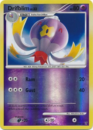 Drifblim - 57/147 - Reverse Holo - EN Drifblim - 57/147 - Reverse Holo - EN