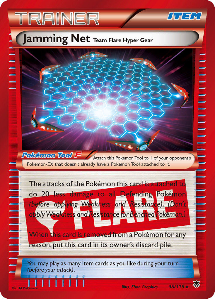Jamming Net Team Flare Hyper Gear - 98/119 - EN
