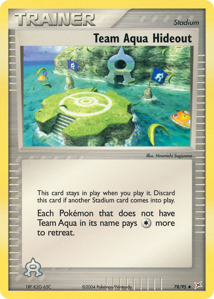 Team Aqua Hideout - 78/95 - EN