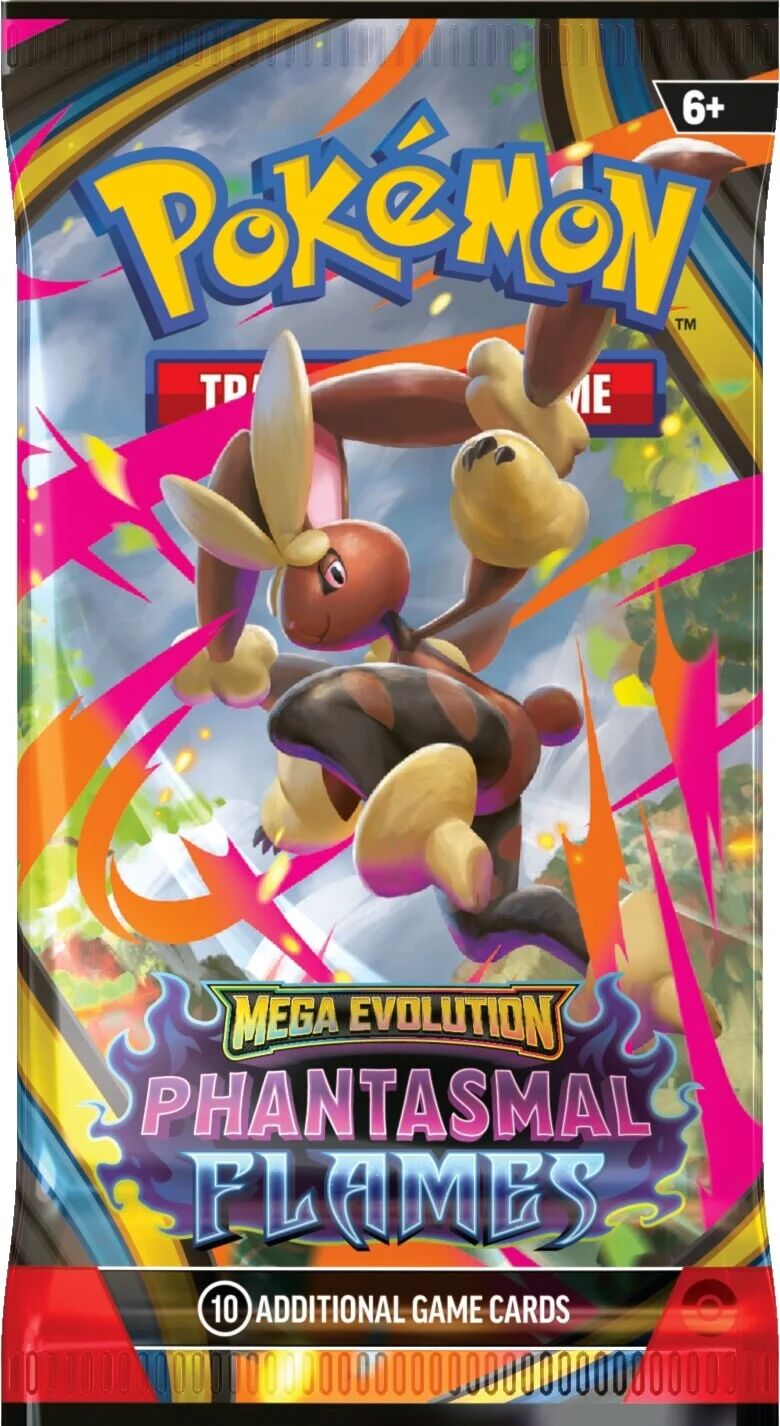 Pokémon TCG: Mega Evolution - Phantasmal Flames Booster Pack (10 Cards) - EN