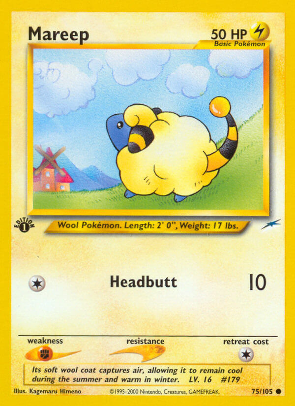 Mareep - 75/113 - 1st Edition - EN Mareep - 75/113 - 1st Edition - EN