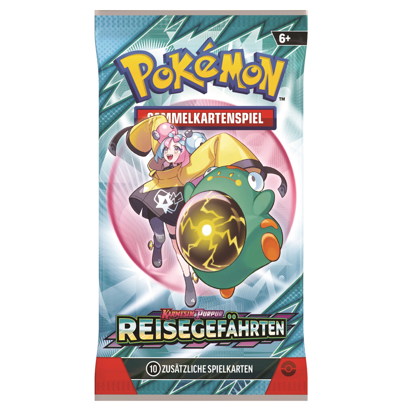 Pokémon TCG: Karmesin&Purpur - Reisegefährten (KP09) Booster Pack - DE