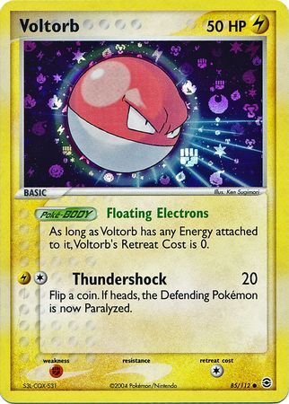 Voltorb - 85/112 - Reverse Holo - EN