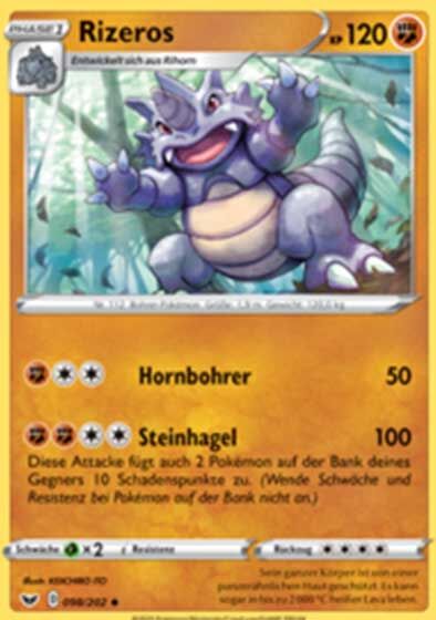 Rizeros 098/202 - Pokémon TCG