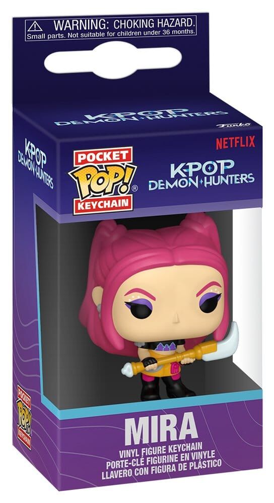 KPop Demon Hunters POP! Vinyl Schlüsselanhänger Mira 4 cm