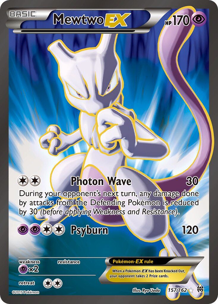 Mewtwo-EX - 157/162 - EN