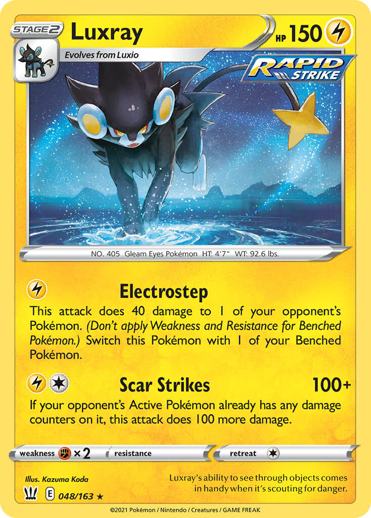 Luxray - 048/163 - EN Luxray - 048/163 - EN