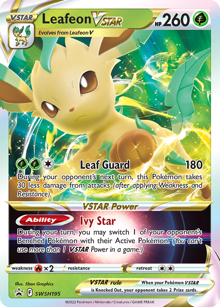 Leafeon VSTAR - SWSH195/306 - EN Leafeon VSTAR - SWSH195/306 - EN