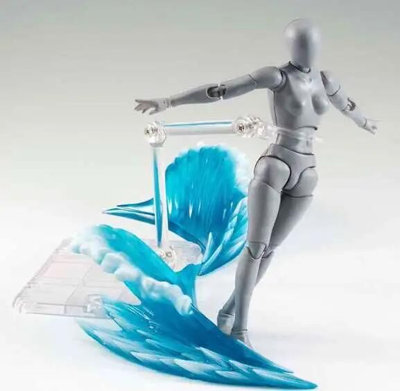 Tamashii Effect Wave Blue Action Figure Accessory