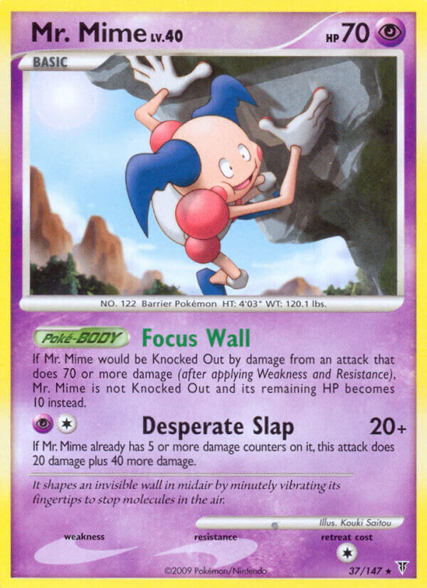 Mr. Mime - 37/147 - EN Mr. Mime - 37/147 - EN