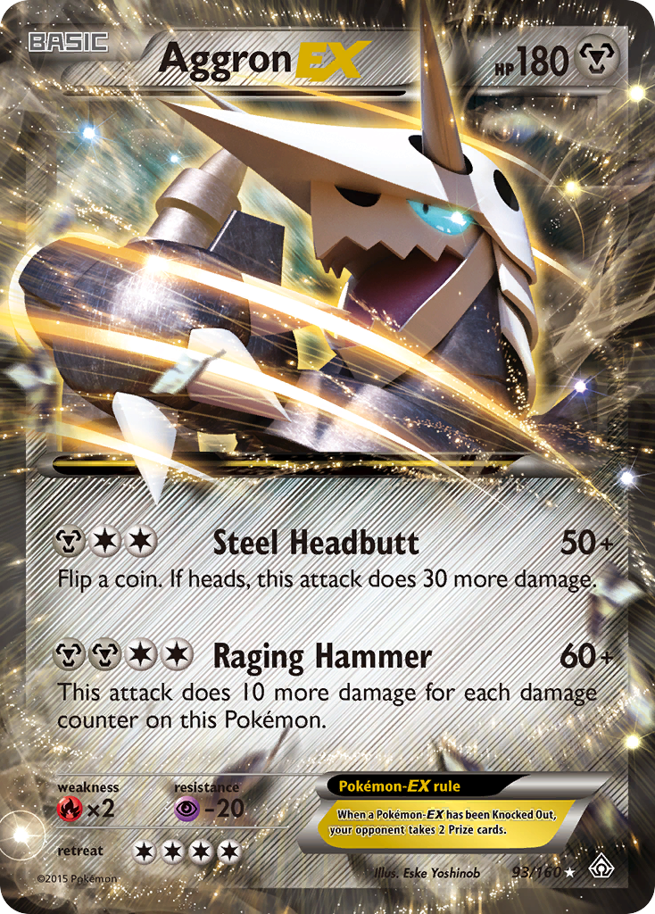 Aggron-EX - 93/160 - EN Aggron-EX - 93/160 - EN