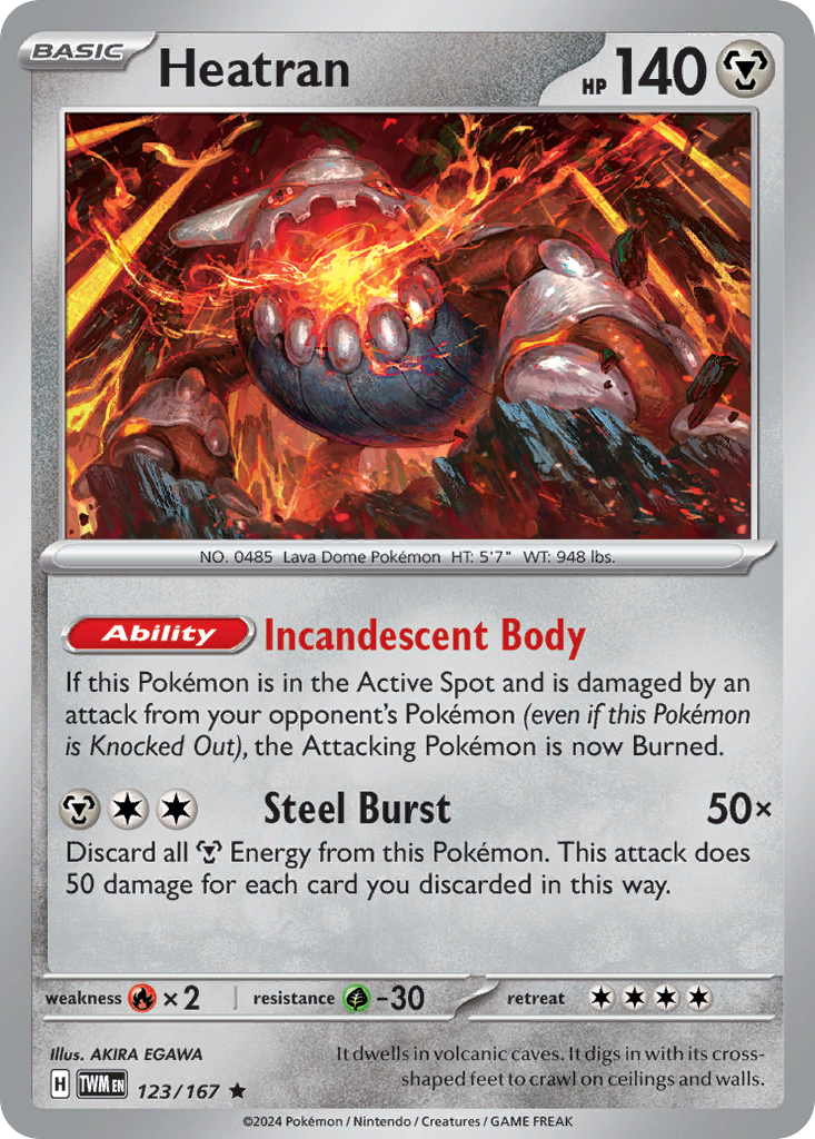 Heatran - 123/167 - EN